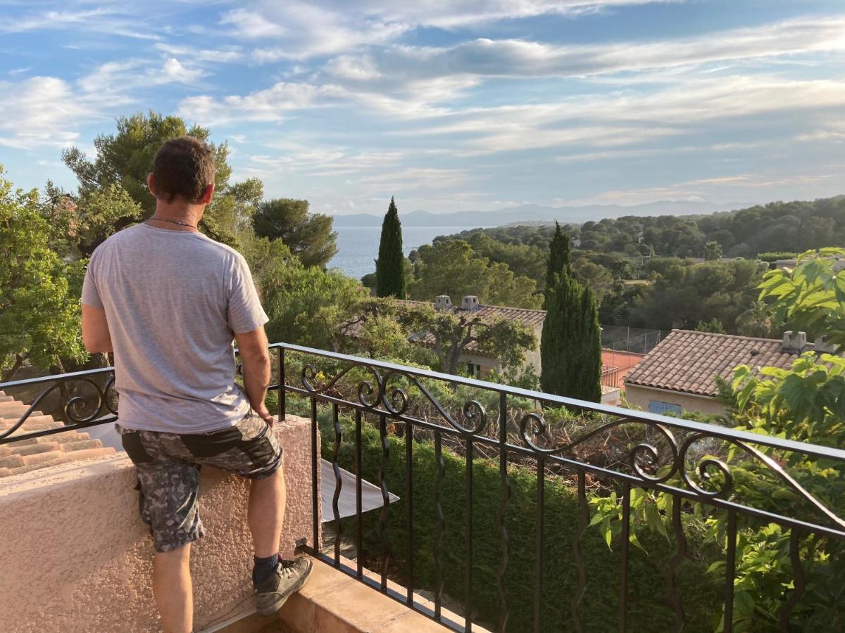 10 A 12 Pers Famille Amateurs Randonnee Boulouris Panorama Saint Raphael Tennis Piscine Partage エクステリア 写真